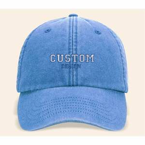Gorra de Béisbol Personalizada con Bordado Impreso, Unisex, 6 Paneles, Visera Curva, Ajustable, de Algodón, Dos Tonos - Product Image 5
