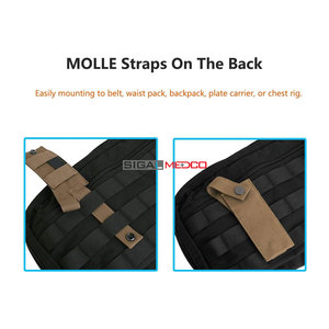 กระเป๋าใส่กรรไกรแพทย์ยุทธวิธี MOLLE EMT ซองใส่กรรไกรแบบหนาพิเศษ สำหรับกู้ภัยฉุกเฉิน อุปกรณ์มืออาชีพ สายรัดเอว - Product Image 5