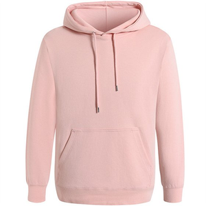 Autumn Winter Casual Work Clothes Polyester/Cotton Blend Solid Hooded <b>Pullover</b> <b>Men</b> Women Custom Logo Print Front OEM Service - Product Image 1