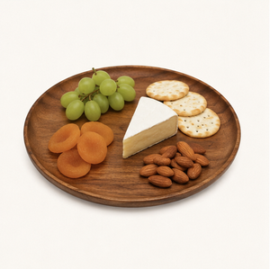 Handcrafted Acacia Wood Modern Customizable Charger <b>Plates</b> Eco-Friendly Sustainable Wooden Dinner <b>Plates</b> Luxury Wedding <b>Decor</b> - Product Image 5