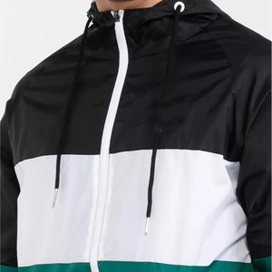 Veste coupe-vent pour homme, légère, imperméable, pour la course à pied, sport, fabrication sur mesure en gros, respirante, coupe-vent - Product Image 2