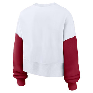 Sudadera Casual Ecológica de Primavera para Mujer, Bordada, de Algodón/Bambú, Transpirable, Resistente al Viento, Cuello Redondo Regular, Corte Completo - Product Image 1
