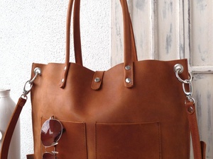 Sacs fourre-tout en cuir personnalisés à prix de gros très demandés, avec logo sur mesure, nouvelle collection, style unique, tailles adaptées - Product Image 1
