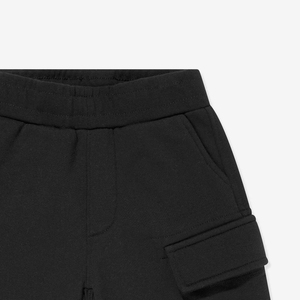 Shorts pour garçons avec poches latérales, taille élastique, confortables, légers, pour les voyages d'été, design tendance pour les jeunes, logo personnalisé - Product Image 4