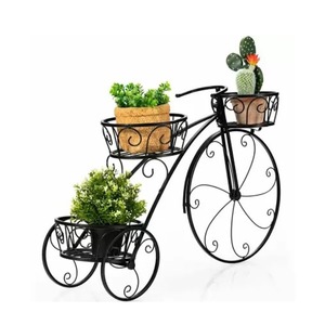 Fine Quality Metal Bicycle Planter Available In Different Sizes Iron Planter for Garden Decor Planter <b>Accessories</b> - Product Image 1