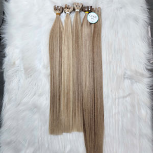 Extensions de cheveux naturels vietnamiens bruts de qualité supérieure, super double drawn, lisses comme des baguettes, à bandes adhésives, couleur personnalisée, du fabricant. - Product Image 4