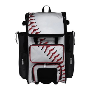 Mochilas de Alta Calidad para Béisbol y Sóftbol, con Ruedas, Diseño Personalizado, Logotipo y Nombre de Jugadores del Equipo, Venta al Por Mayor - Product Image 1