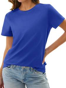 T-shirt Femme Écologique de Haute Qualité, Doux, Respirant, Grande Taille, Fluide, Extensible, Confort Quotidien, Toucher Lisse - Product Image 5