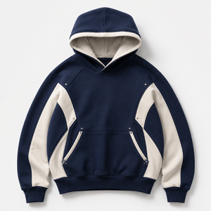 Sudadera con Capucha Extra Grande Estilo Y2K, Fabricante de Ropa de Marca Privada con Forro Polar Grueso - Product Image 2