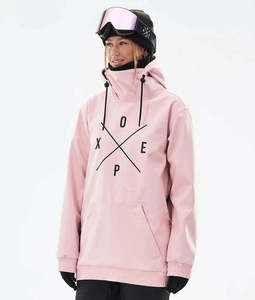 Sweat à capuche imperméable pour femme, veste softshell coupe-vent thermique pour snowboard, vêtements de sport d'hiver en plein air doublés de polaire - Product Image 1