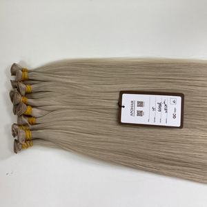 Extensions vietnamiennes brutes vierges droites de luxe attachées à la main 613Ash - Product Image 2