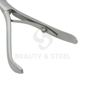 Cortador de cutículas de alta precisión, instrumento de eliminación de piel muerta de acero inoxidable con resorte único para la industria de la cosmetología - Product Image 3
