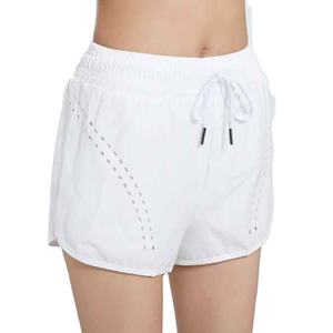 Shorts de sport pour femmes 2026, personnalisables en gros, double couche, pour yoga et fitness, avec couleurs contrastées - Product Image 1