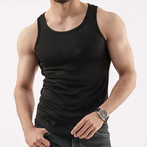 Vêtements de sport sublimés, débardeur de musculation sans manches avec logo, débardeur homme, t-shirt sublimation homme - Product Image 1