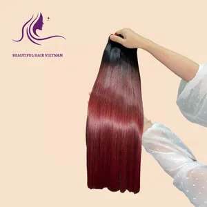 スーパーシャイニーボーンストレート見事な最高品質の印象的な色のベトナムの髪、Tresemme Make Waves、ヘアエクステンション