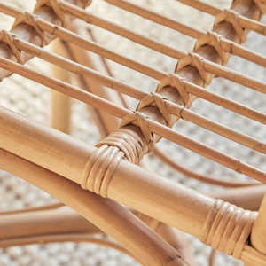 Silla de Ratán de Respaldo Alto con Tejido Geométrico Único para un Aspecto Distintivo, Elaborada Artísticamente en Vietnam por VgreenArt, Gran Venta - Product Image 4