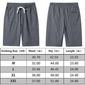 Pantalones Cortos Deportivos Personalizados con Logotipo, 100% Algodón, Transpirables, para Gimnasio, Verano, Unisex, Estampados, con Tela de Lona, Pantalones Cortos Casuales para Hombre - Product Image 6