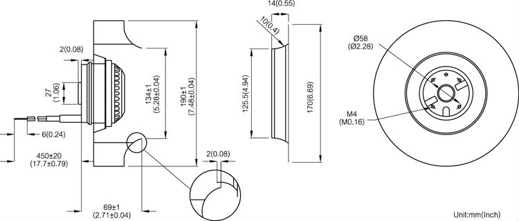 air conditioner fan motor
