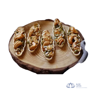 [BEST PRICE] | Boat Mixed Nuts Tart Handmade Crispy Pastry For Tea Time Dessert Direct Factory Supply Vietnam - Product Image 1