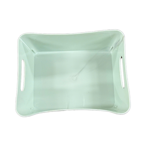 Boîte de rangement rectangulaire multifonctionnelle en plastique PP Organisateur de bureau pour le maquillage Cosmétiques Snacks Divers Cuisine Utilisation - Product Image 3