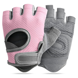 Gants de cyclisme antidérapants respirants en spandex avec logo personnalisé de haute qualité pour le vélo, la salle de sport, l'entraînement et les activités de plein air - Product Image 1