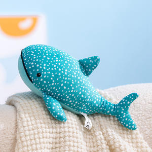 Juguetes de Peluche Súper Lindos para Niños, de Algodón PP Suave, Serie Océano, Peluche de Ballena Adorable, Muñeco de Peluche Bordado para Aliviar el Estrés - Product Image 6