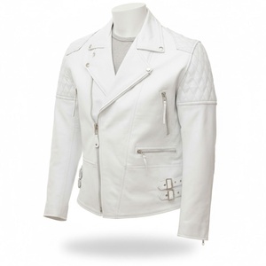 Chaqueta de Cuero Vintage Casual para Hombre, Producto de Moda, Chaquetas de Cuero Personalizadas al por Mayor - Product Image 1