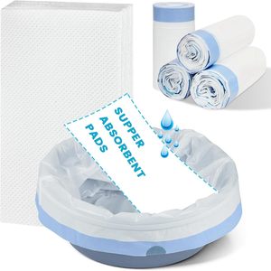 ถุงใส่ของในห้องน้ำ, ถุงอนามัย, แผ่นรองเตียง 100 ชิ้น, ลิ้นชักแบบใช้แล้วทิ้ง, แผ่นรองชักโครก, ถุงใส่ของในห้องน้ำแบบพกพา - Product Image 1