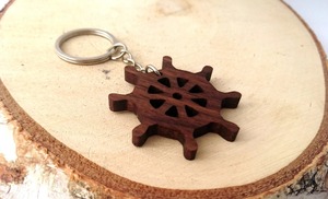 Cognac Wooden <b>Key</b> Chains Premium Shade Wooden <b>Key</b> Chains Smooth Finish Wooden <b>Key</b> Chains <b>Custom</b> Factory Wholesale Item Use - Product Image 2
