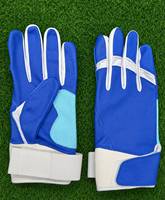 Paire de gants de baseball Max Clark Signature Series à manchette longue, en cuir véritable Cabretta 0,9 mm.
