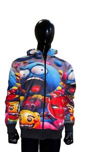 Fabricantes de Sudaderas Personalizadas, Sudadera Extra Grande de Algodón Grueso para Hombre, Hombros Caídos, Tejido Invertido, Doble Capa - Product Image 3