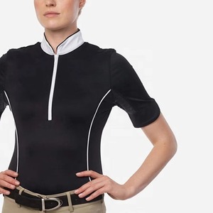 Camisas de Equitación Profesionales para Deportes al Aire Libre, Mangas Cortas, Ropa Ecuestre de Verano, Camisas Sostenibles para Exhibiciones de Equitación - Product Image 6