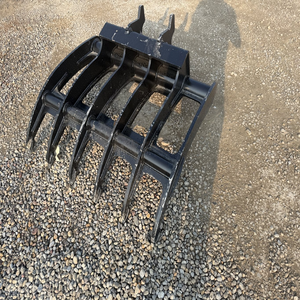 Accesorio de Excavadora Serie 80 Tipo Rastrillo para Modelos 308 y Compatibles, Herramienta Resistente para Desbrozar Terrenos - Product Image 1