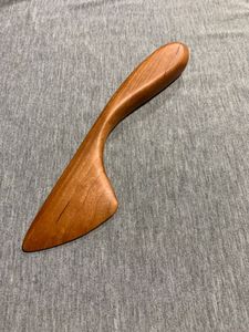 Vente en gros d'usine de couteaux en bois écologiques, ustensiles jetables avec impression de logo personnalisé - Product Image 4