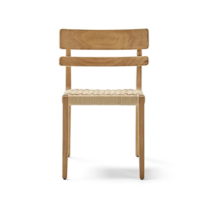 Chaise de salle à manger scandinave de luxe en teck massif, mobilier moderne pour restaurant, fabricant de meubles d'exportation - Product Image 2