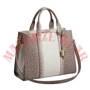 Bolso de Mano de Cuero Genuino 2026, de Alta Calidad, con Textura de Cocodrilo, Bolso Tote de Diseño, Bolso Cruzado de Lujo para Mujer - Product Image 2