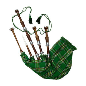 Set de Instrumento Musical Gaitas de Foleo Highland con Cuerdas Decorativas y Juego de Cañas para Festivales y Ceremonias Culturales - Product Image 2