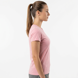 T-shirt court femme 2025 coupe ajustée imprimé lettres respirant manches courtes décontracté mode estivale - Product Image 2