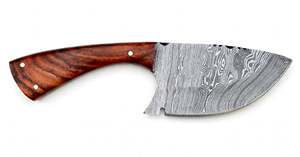 Handcrafted Damascus Steel Heavy Culinary Slicing <b>Tool</b> Natural Rosewood Handle <b>Craft</b> <b>Tool</b> - Product Image 4