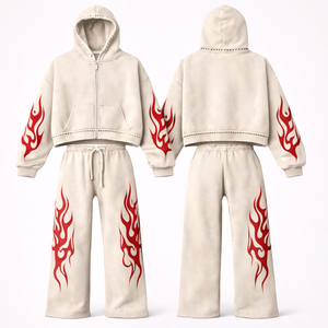 Ensemble de survêtements pour hommes en gros, personnalisable avec logo, tenue de sport, vêtements de gym, exportation directe usine - Product Image 4