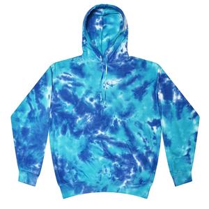 Custom Plus Size Men's Cotton Polyester <b>Tie</b> <b>Dye</b> <b>Hoodies</b> - Product Image 3