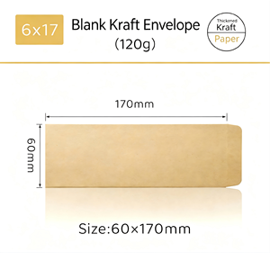 9 couleurs Portefeuille enveloppe Vietnam Dimensions personnalisables Impression par laminage Nouveaux sacs en papier kraft OEM dans un emballage cartonné - Product Image 3