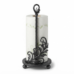Floral Design Metal Black Tissue <b>Paper</b> Holder For Home <b>Kitchen</b> Tabletop Decor Handmade Towel <b>Paper</b> Holder On Sale - Product Image 5