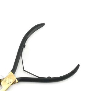 Pince à cheveux en acier inoxydable avec logo personnalisé - Outils d'extension de cheveux durables de haute qualité pour usage commercial - Product Image 5
