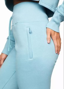 Women Solid Color Hooded <b>Tracksuit</b> Set Full Sleeve Drawstring Pants Casual Autumn Wear Streetwear Lightweight Breathable - Product Image 4