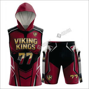 Uniformes de football américain 7v7 personnalisés de qualité supérieure, équipement de compression de qualité supérieure, logo personnalisé, sublimation 7 sur 7 - Product Image 2