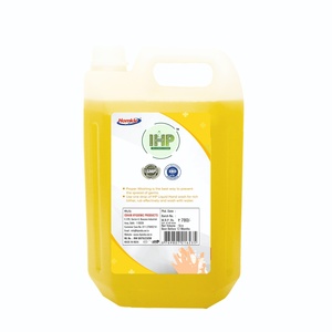 Espuma Abundante con Fragancia Fresca, Jabón Líquido para Manos con Aroma a Lima Amarilla Fresca de 5L para Hospitales, Hoteles y Oficinas, Limpia las Manos y Elimina los Gérmenes - Product Image 2