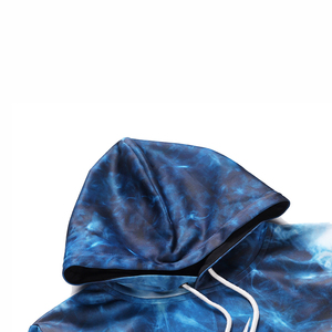 Sudadera con Capucha Extra Grande de Forro Polar para Hombre, Marca AFAN SMART SHOP, con Estampado Digital 3D de Gato, 100% Poliéster, de Secado Rápido, para Otoño - Product Image 4