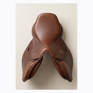 Silla de montar de cuero de alta demanda para entrenamiento de caballos, equitación competitiva y actividades diarias en el establo, disponible a un precio razonable. - Product Image 1