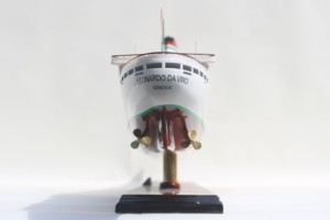SS LEONARDO DA VINCI Casco Blanco |   Maqueta de Barco Crucero Italiano Hecha a Mano en Madera para Regalo Empresarial o Decoración del Hogar - Product Image 6